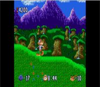 Bubsy in Claws Encounters the Furry Kind sur Nintendo Super Nes